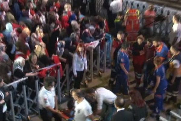 TBMM'de drone düştü: 6 yaralı