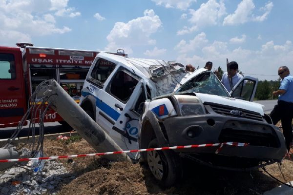 Uşak'tan acı haber: 1 polis şehit!