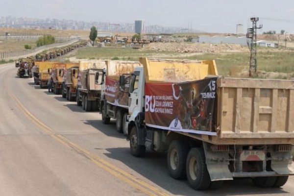 'Tanksavar'lar şehir turu yaptı