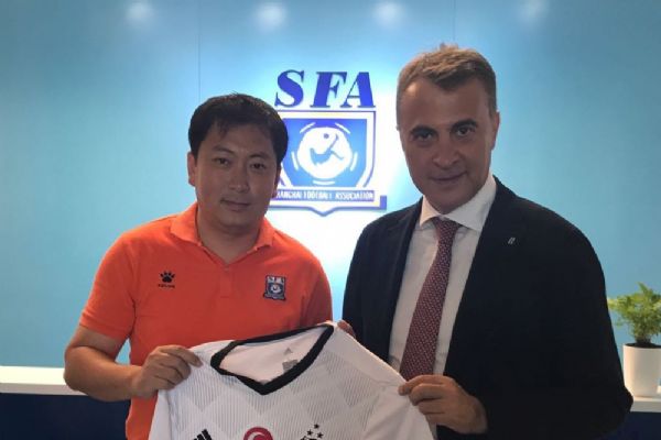 Fikret Orman, Şanghay Futbol Federasyonu'nu ziyaret etti