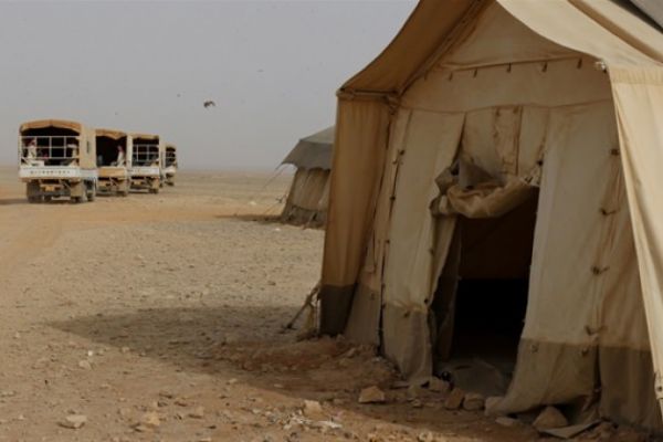 Mülteci kampında patlama! Ölüler ve yaralılar var