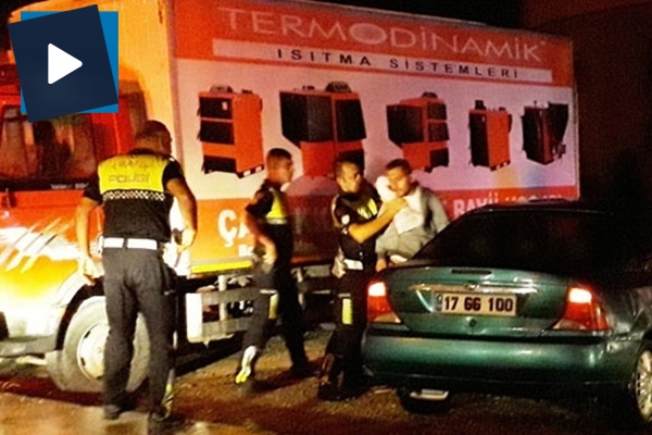 Çanakkale'de film sahnelerini aratmayan kovalamaca