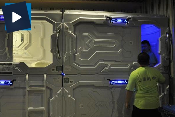 Çin'de ilginç uygulama; 'Uyku Kapsülü'