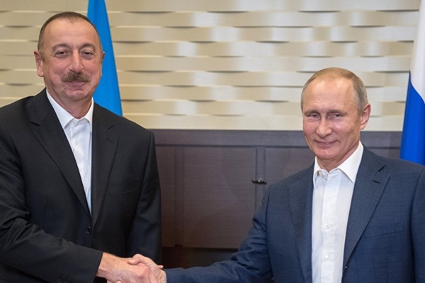 İki lider Karabağ'ı görüştü