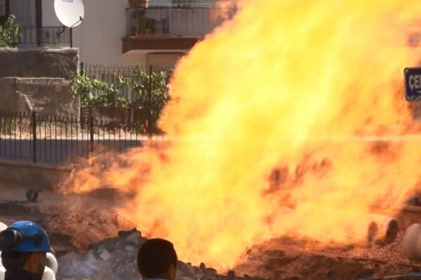 Ankara'da korku dolu anlar