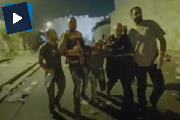 Kudüs sokaklarında İsrail terörü!