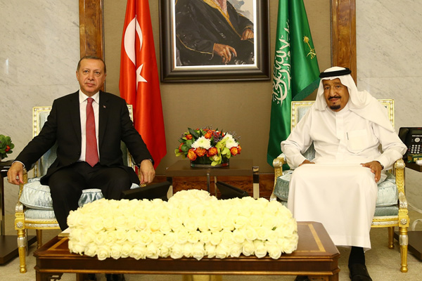 Körfez turu başladı! Erdoğan, Kral Selman ile görüştü