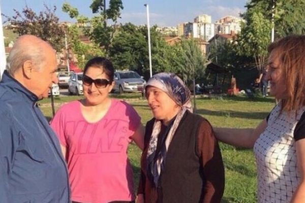 Devlet Bahçeli vatandaşlarla böyle sohbet etti