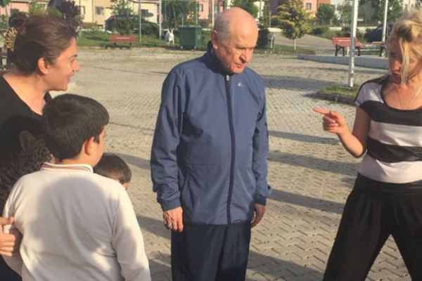 Devlet Bahçeli, spor kıyafetleriyle görüntülendi