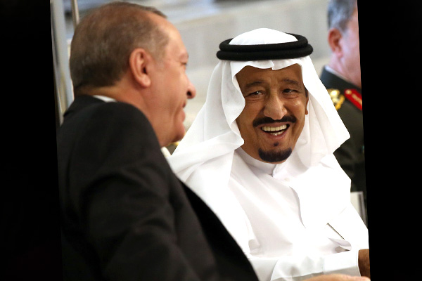 'Erdoğan'ın Suudi Arabistan ziyareti medyayı böldü