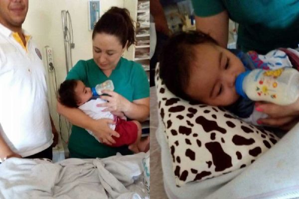 Kayseri'de 6 aylık bebeği su kanalına terk ettiler