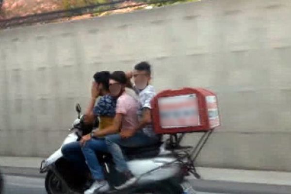 İstanbul trafiğinde tehlikeli anlar kamerada