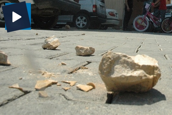 Kahramanmaraş'a taş yağdı! Çünkü...