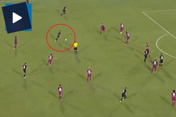 Real Madrid'li yıldızdan şaşkına çeviren gol!