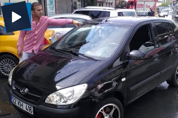 Otomobili zarar gören vatandaşlar oto sanayiye koştu