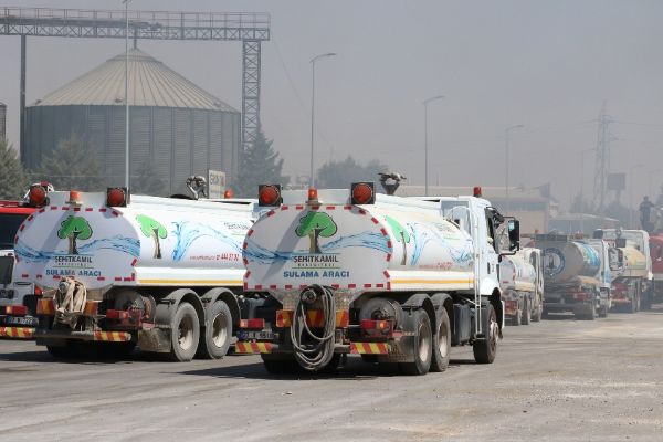 Gaziantep'te fabrika yangını