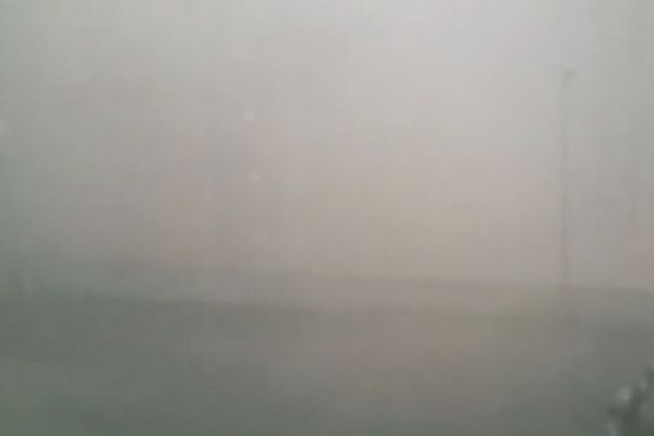 İstanbul'da fırtına böyle geldi