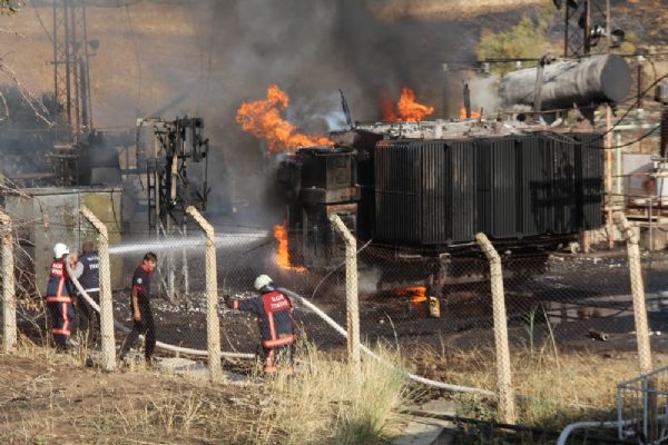 Elazığ'da güvercinlerin neden olduğu yangın 2 saatte söndürüldü