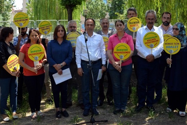 HDP'nin eylemine hiçbir Diyarbakırlı katılmadı