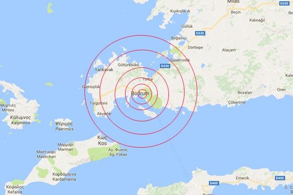 Muğla'da art arda depremler