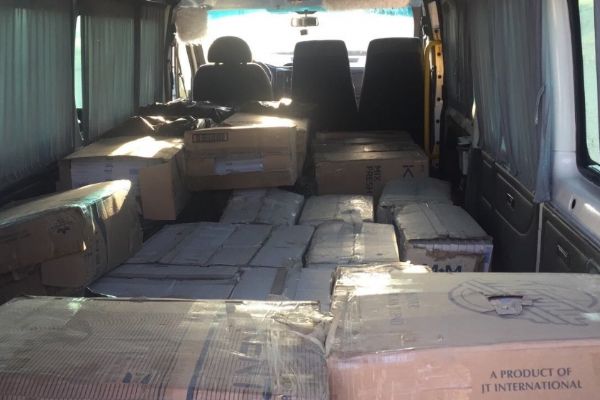 Van'da 278 bin  paket kaçak sigara ele geçirildi