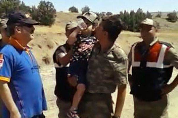 Elazığ'da 6 saat sonra ormanda bulundu