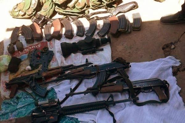 9 terörist öldürüldü Faraşin'de cephanelik ele geçirildi