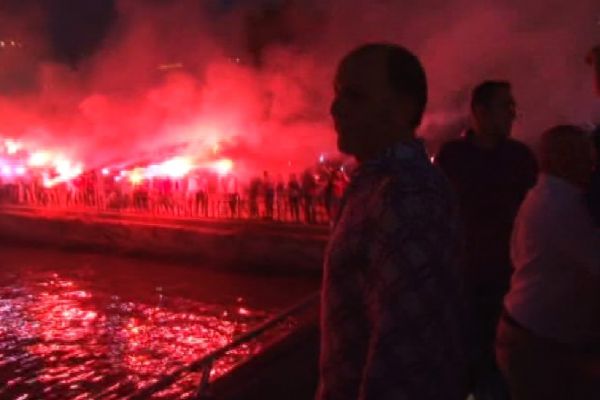 Trabzonspor'da kutlamalar sona erdi