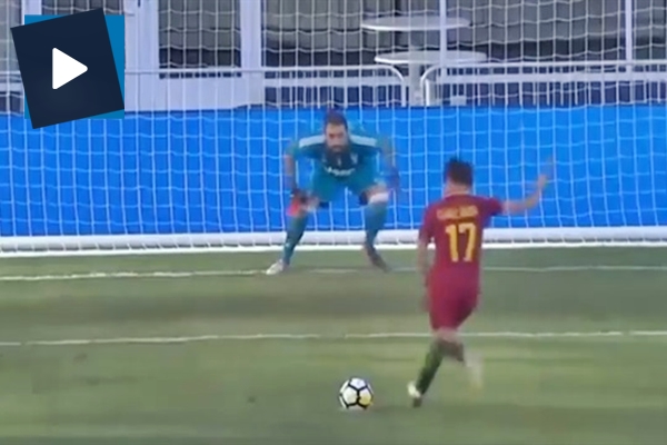 İşte Cengiz Ünder'in penaltı golü!