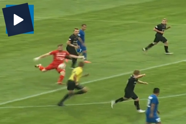 Kaleden kaleye işte böyle gol attı