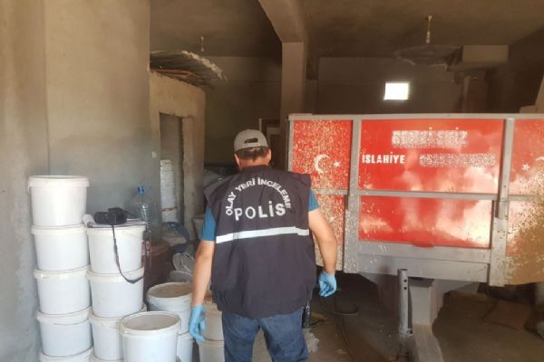 Gaziantep'te 2 buçuk ton buğdayı pencereden çaldılar