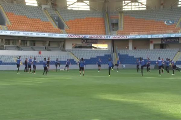 Brugge son antrenmanını yaptı