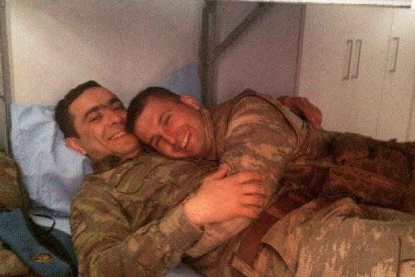 Şehit Sakal'dan geriye bu fotoğraf kaldı