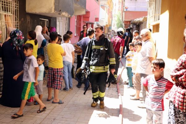 Diyarbakır'da korkutan yangın