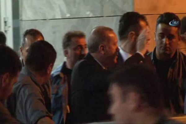 Taraftardan Erdoğan'a yoğun ilgi