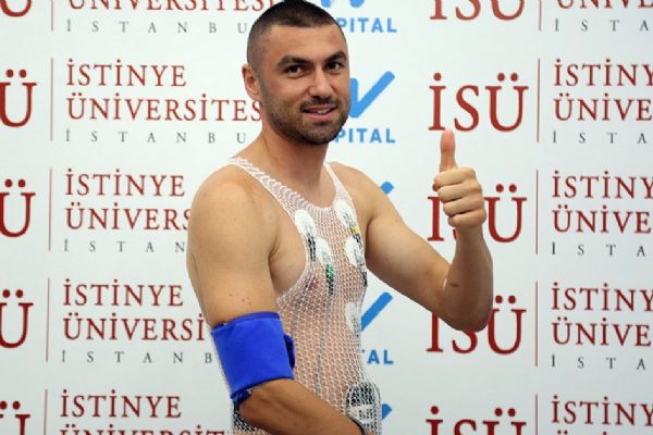 Yıldız isim Burak Yılmaz sağlık kontrolünden geçti