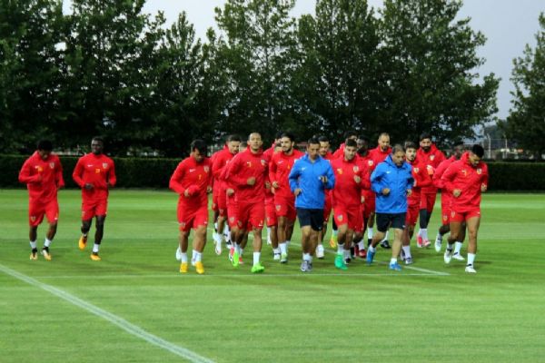 Kayserispor'da yeni sezon hazırlıkları devam ediyor