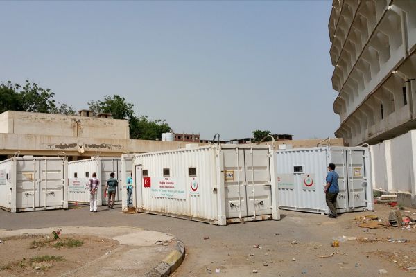 Türk Kızılayından Yemen'e tıbbi yardım