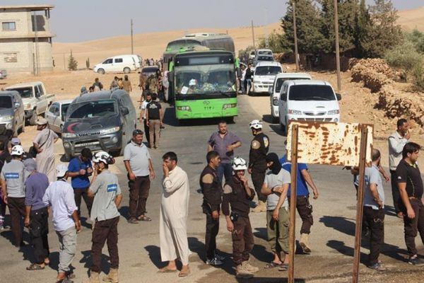 Ateşkes sonrası ilk kafile İdlib'de