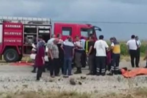 Karaman'da kaza: 6 ölü 4 yaralı