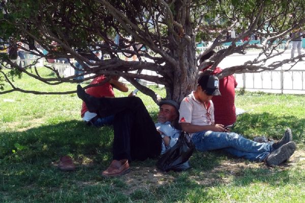 İstanbul'da sıcak hava ve nem etkisini artdırdı