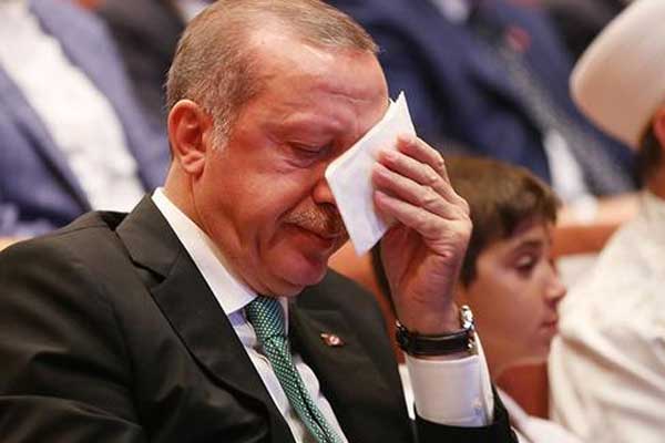 Esma'nın mektubu  Erdoğan gözyaşlarını tutamadı