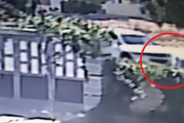 Konya'da yaşlı adamın hayatını kaybettiği kaza kamerada