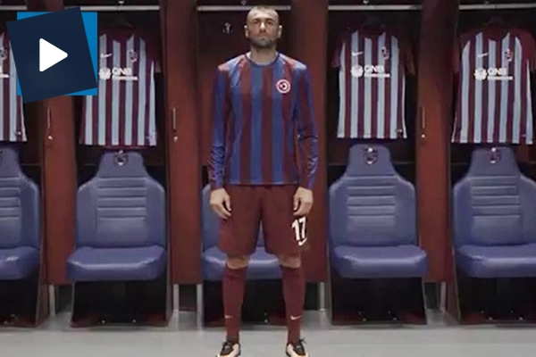 Trabzonspor Burak Yılmaz’ın dönüşünü böyle duyurdu!