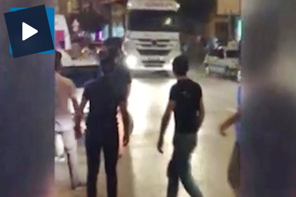 Eniştesine sinirlenen tır şoförü dehşet saçtı!