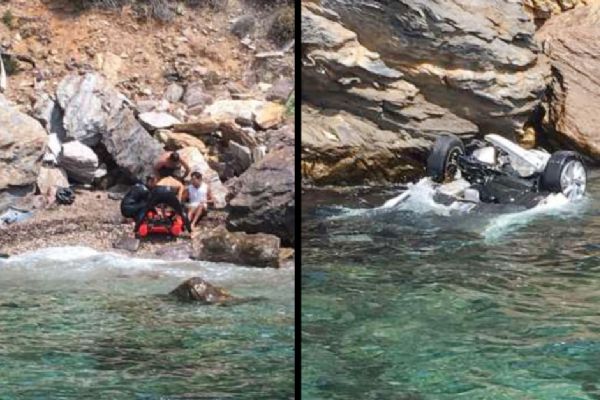 Kuşadasın'da aracıyla denize uçtu, 2 gün kurtarılmayı bekledi