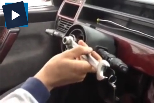 Trafikte şaşırtan görüntüler!