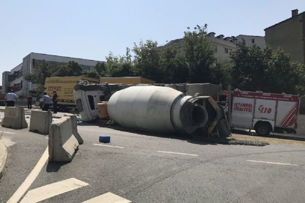 İstanbul'da yürekleri ağızlara getiren kaza