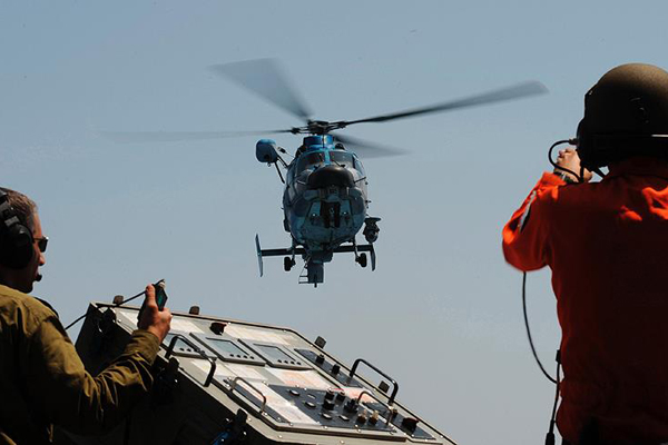İsrail'de askeri helikopter düştü