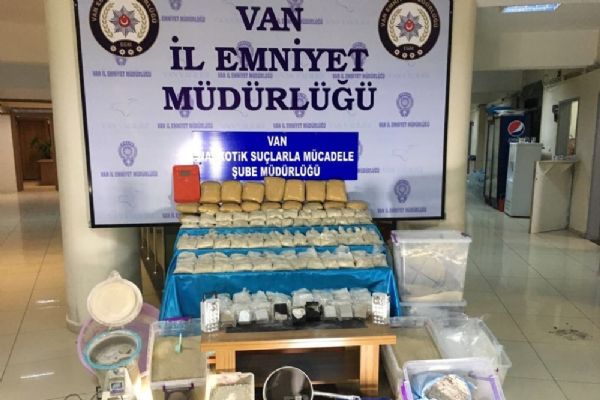 90 kilo eroin ele geçirildi